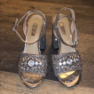 Topshop sparkly heels